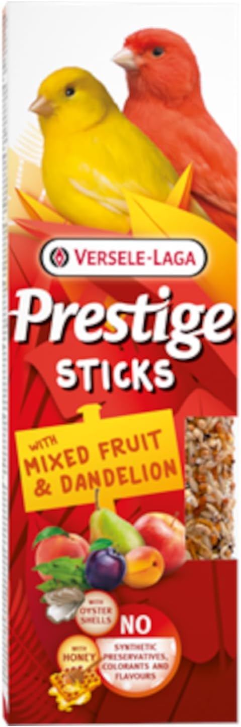 Versele-Laga Canary Prestige Sticks Fruit & Dandelion 60g