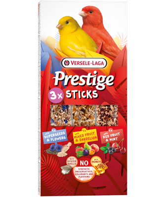 Versele-Laga Prestige Sticks Canaries Triple Variety 90g