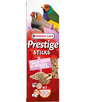 Versele-Laga Prestige Sticks With Wild Seeds & Aniseed Topping 60g