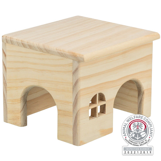Trixie Wooden Square Hamster House