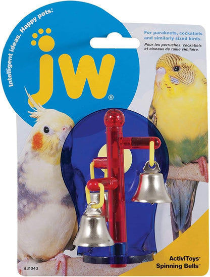 JW Parakeet Toy Spinning Bells