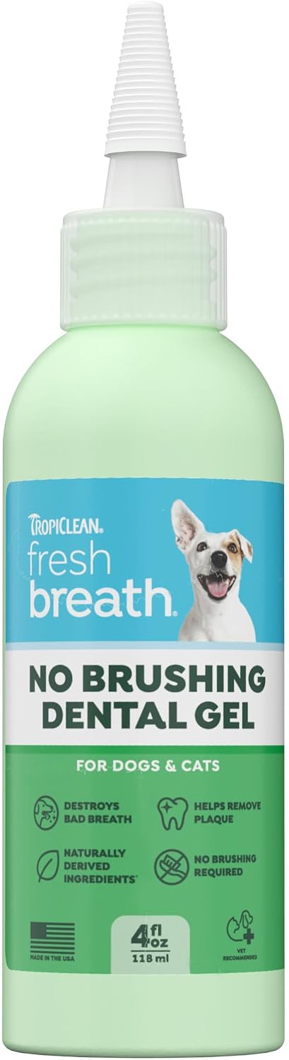 Tropiclean Fresh Breath Clean Teeth Oral Care Gel 118ml