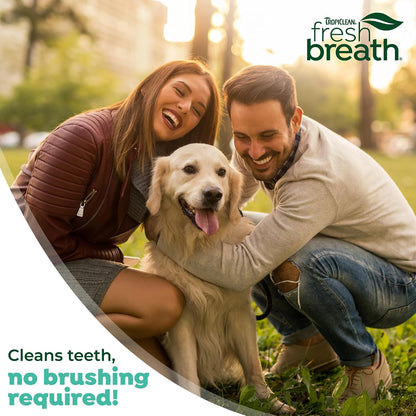 Tropiclean Fresh Breath Clean Teeth Oral Care Gel 118ml