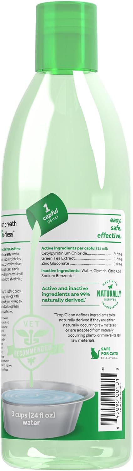 Tropiclean Fresh Breath Dental Water Additive 473ml