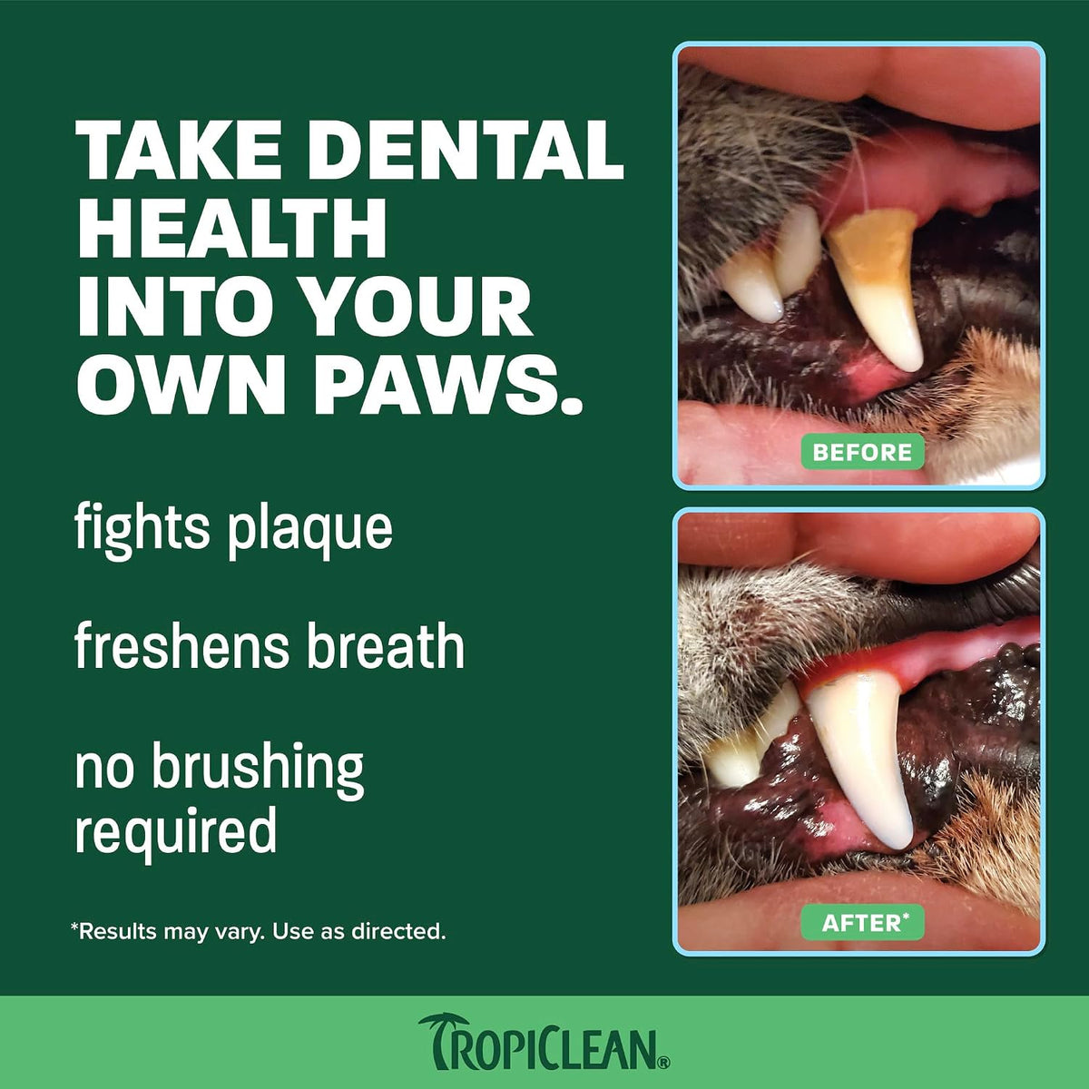 Tropiclean Clean Teeth Oral Care Gel 59ml