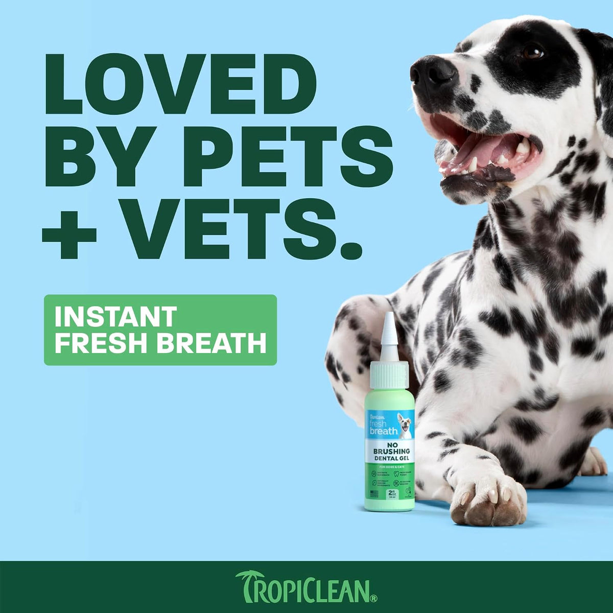 Tropiclean Clean Teeth Oral Care Gel 59ml