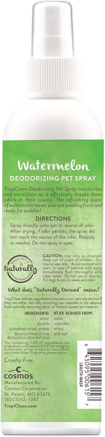 Tropiclean Watermelon Deodorant Spray 236ml