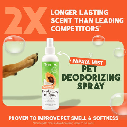 Tropiclean Papaya Mist Deodorant Spray 236ml