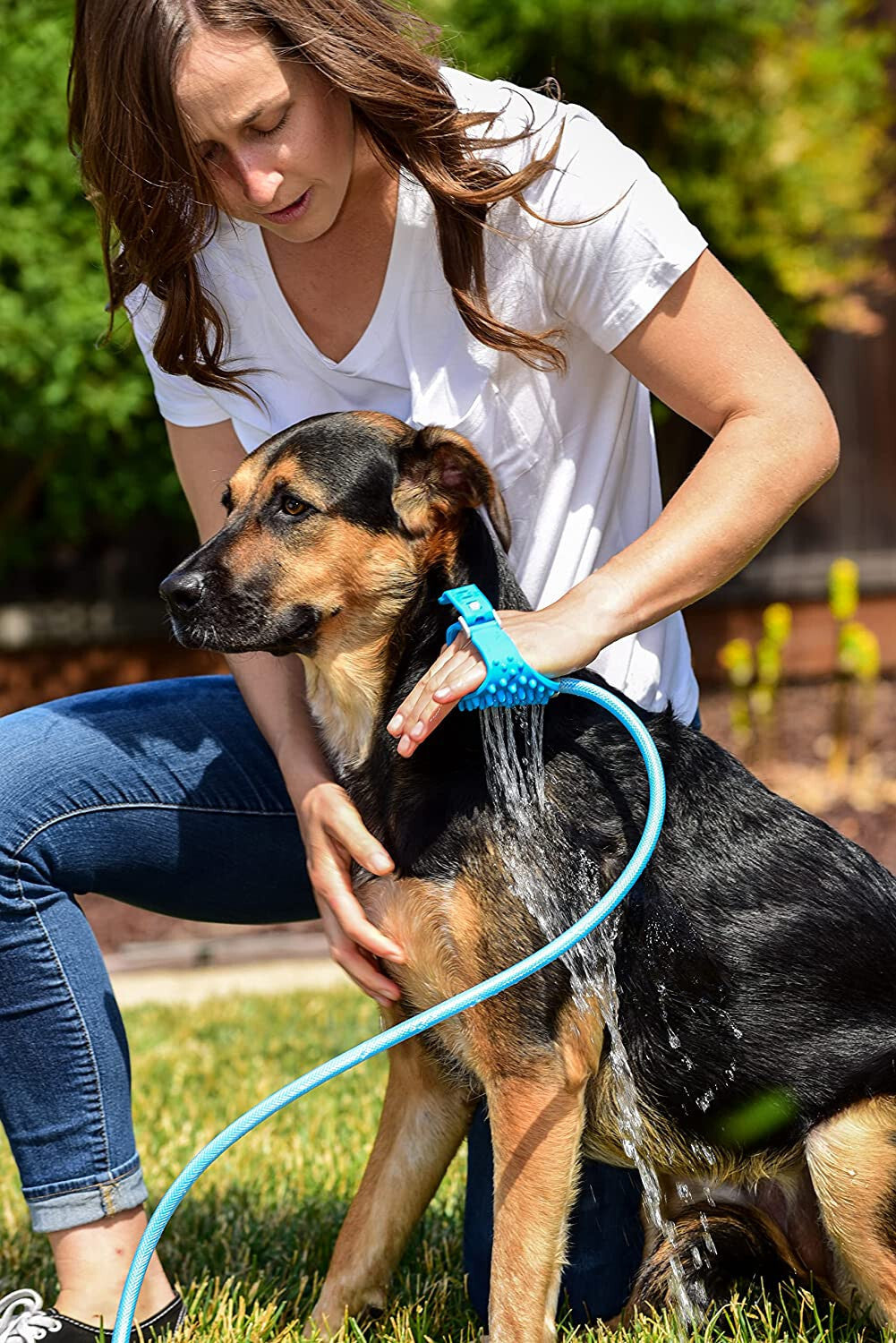 Aquapet Dog Washer & Shower Attachment Easy Pet Bathing Tool