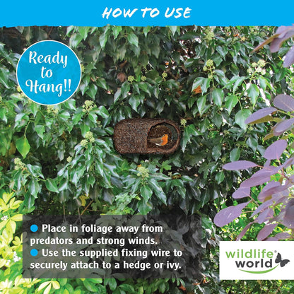 Wildlife World Simon King Brushwood Robin Nester