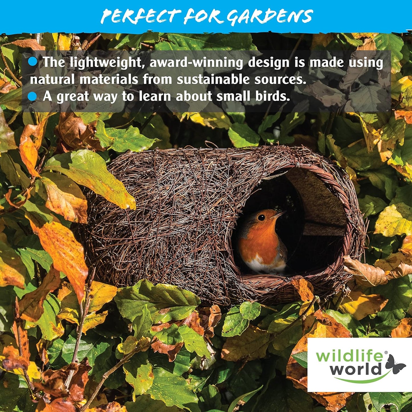 Wildlife World Simon King Brushwood Robin Nester