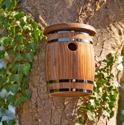 Wildlife World Wild Bird Barrel Nesting Box