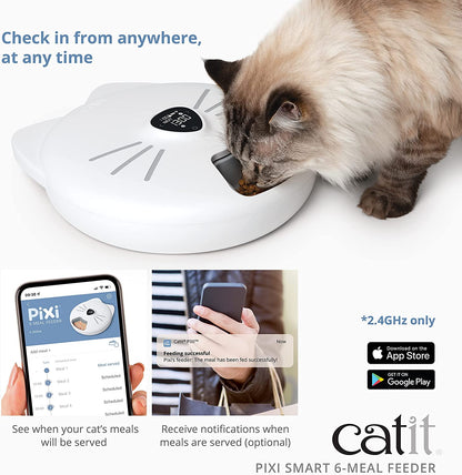 Catit Pixi Smart 6-Meal Feeder