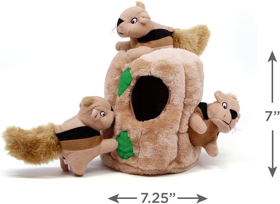 Outward Hound Hide A Squirrel Dog Toy Large