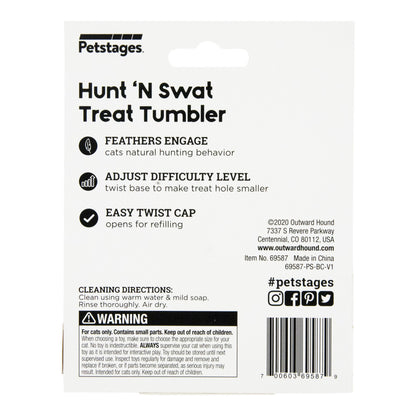 Catstages Hunt N Swat Treat Tumbler Cat Toy
