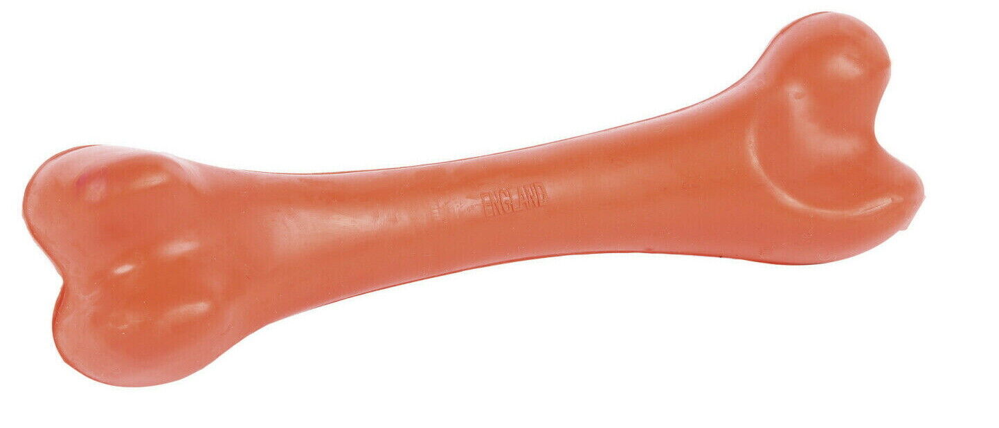 Tough Toys Solid Rubber Bone 8" Assorted Colours