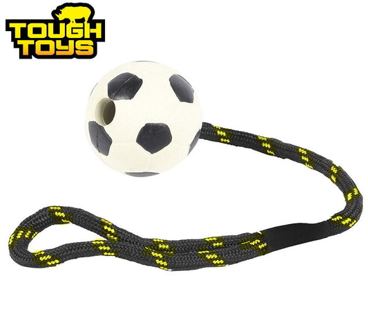 Tough Toys Soccer Rope Ball 2.5"