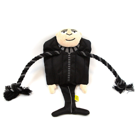 Minions Gru Canvas & Rope Dog Toy
