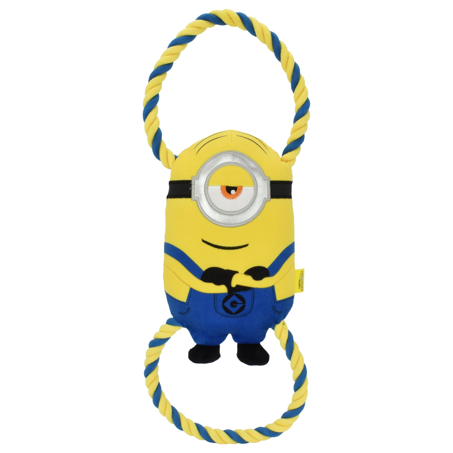 Minions Stuart Plush & Rope Dog Toy