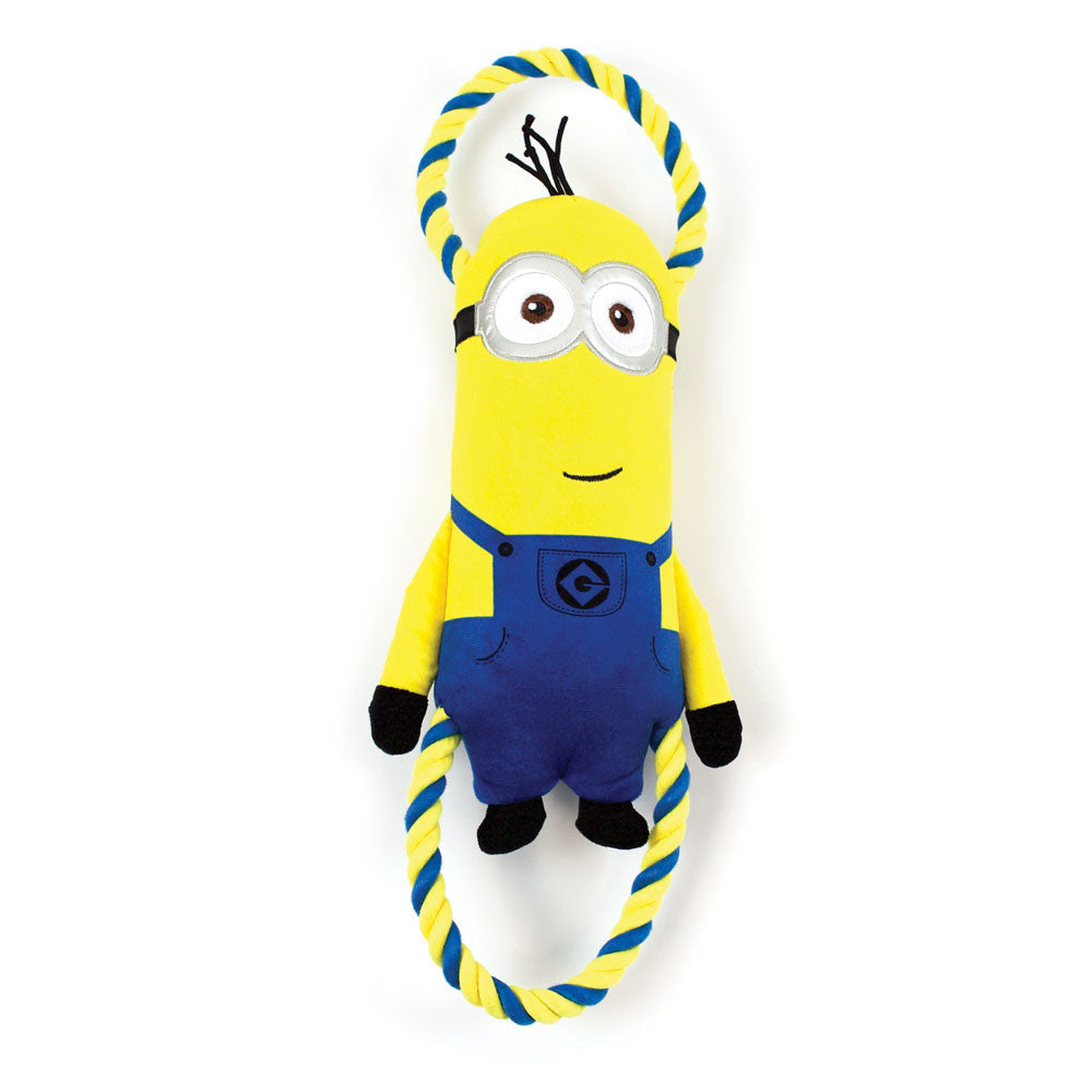 Minions Kevin Plush & Rope Dog Toy