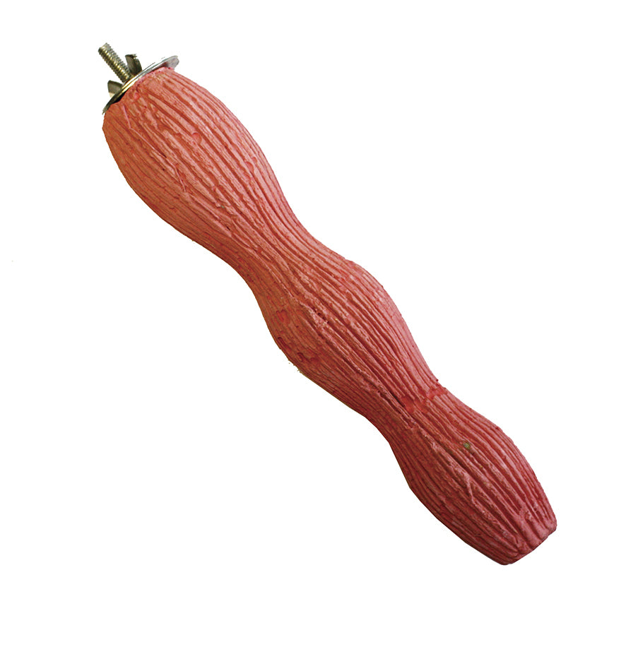 The Bird House Wave Trimming Perch 10 Inch Assorted Colours