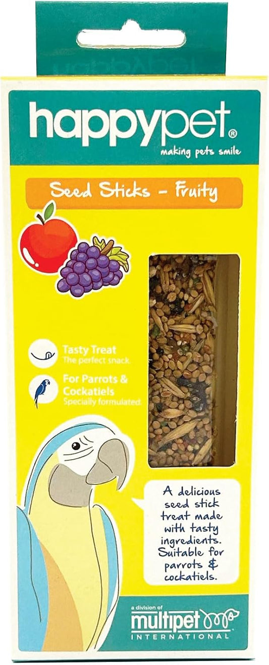 Tweeter's Parrot Seed Treat Sticks Fruity 2 Sticks 100g