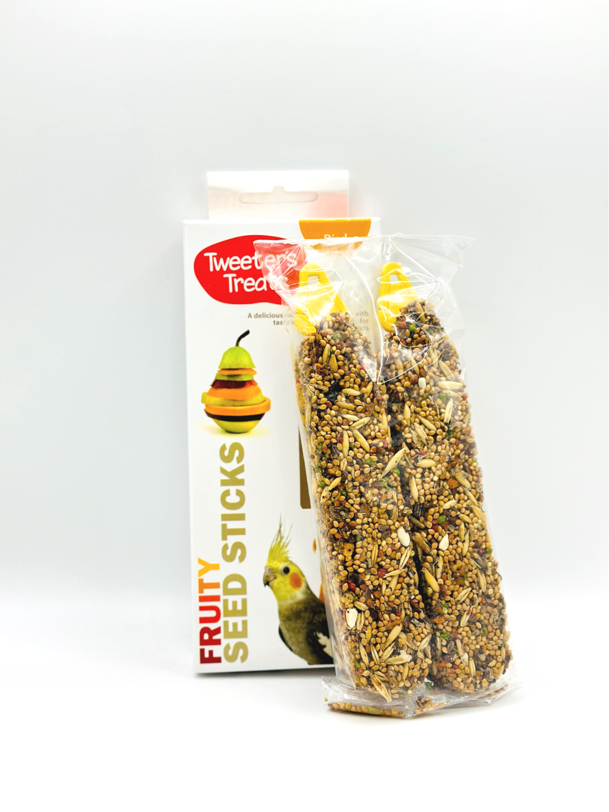 Tweeter's Parrot Seed Treat Sticks Fruity 2 Sticks 100g