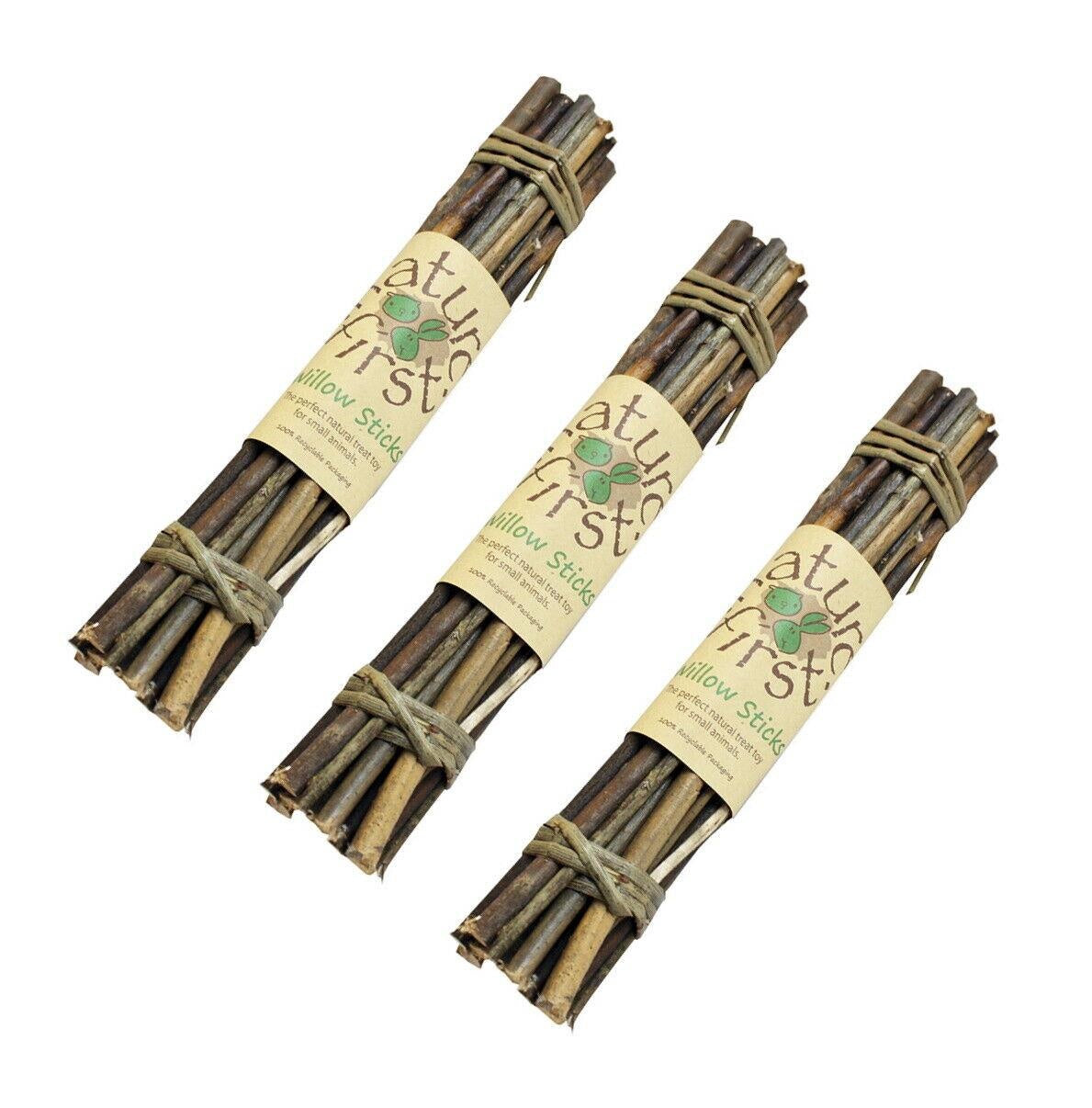 Nature First Willow Sticks Natural Small Animal Chewing Sticks