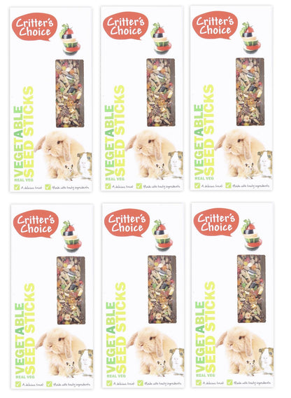 Critter's Choice Small Animal Seed Sticks Vegetable 2 Sticks 100g