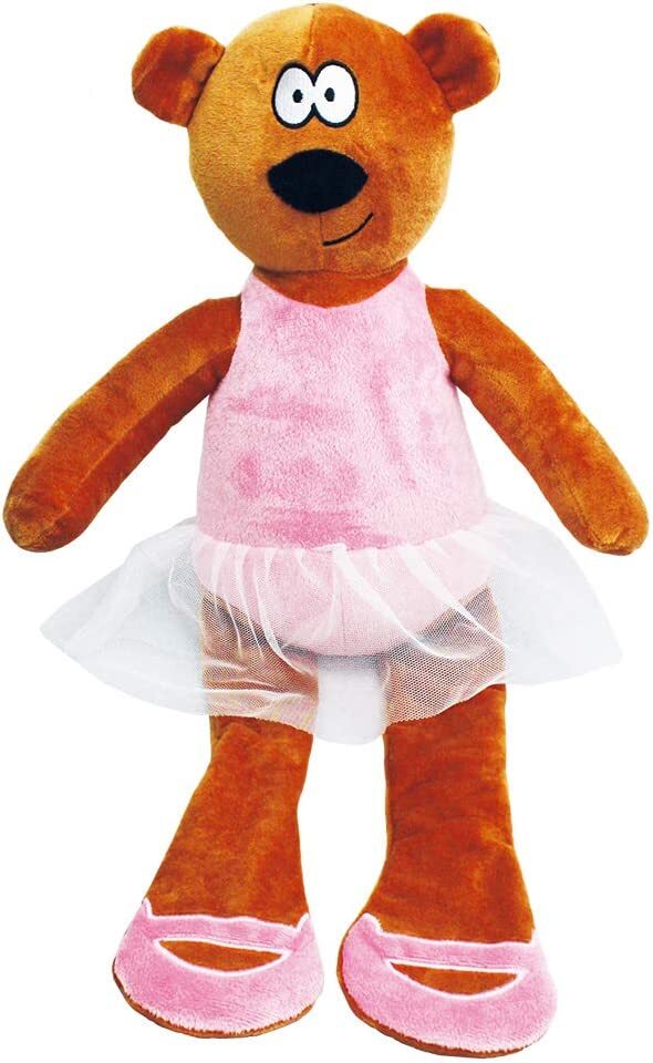 Happypet Robin Ballet Bear Soft Plush Dog Toy