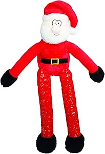 Holly Robin Large Superstar Santa Plush Dog Toy