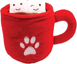 Holly Robin Mellow Coco Mug Plush Dog Toy