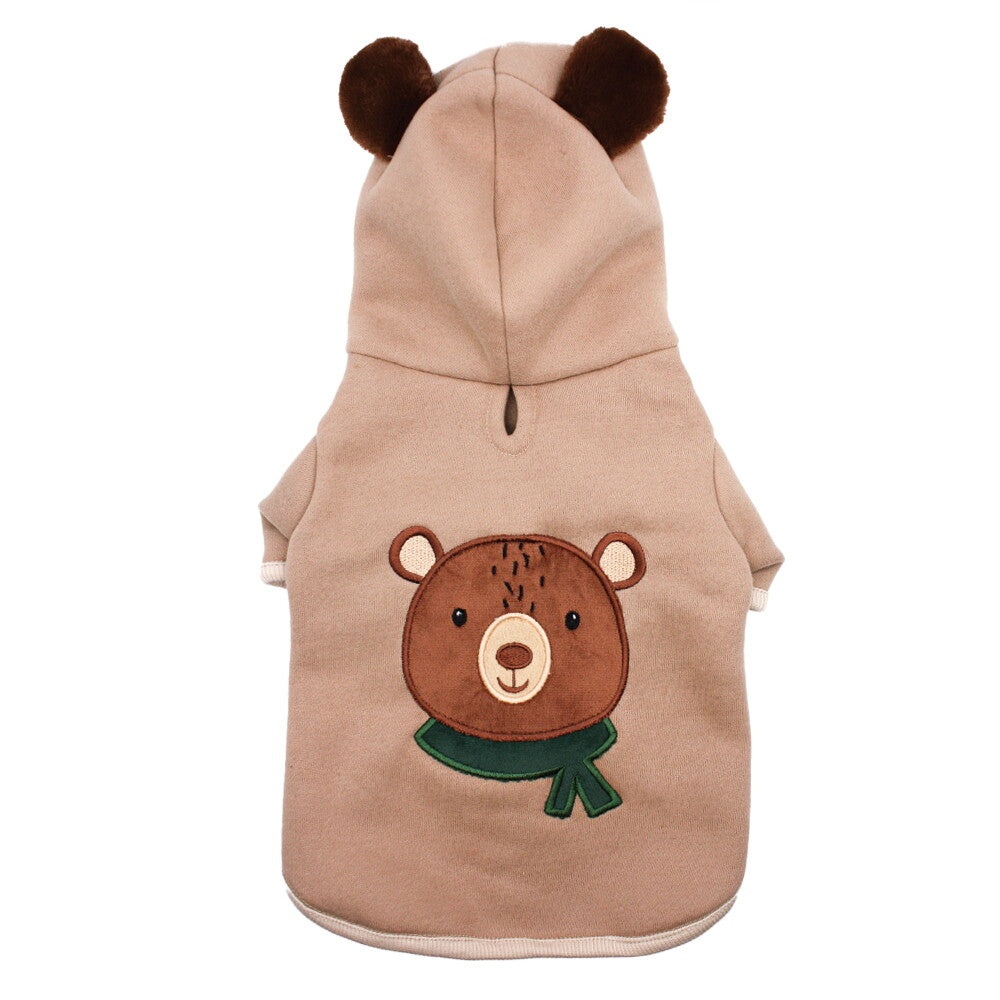 Happypet Magical Forest Bear Hoodie Small / Medium