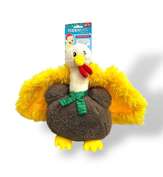 Happypet Terry The Turkey Soft Dog Toy