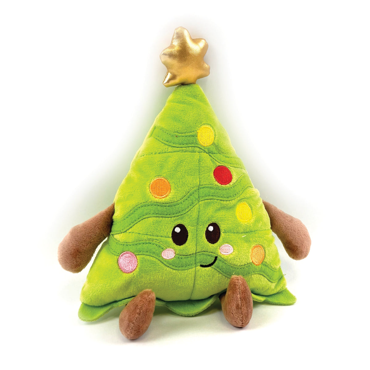 Happypet Cooper Christmas Tree Multi Squeaker Dog Toy
