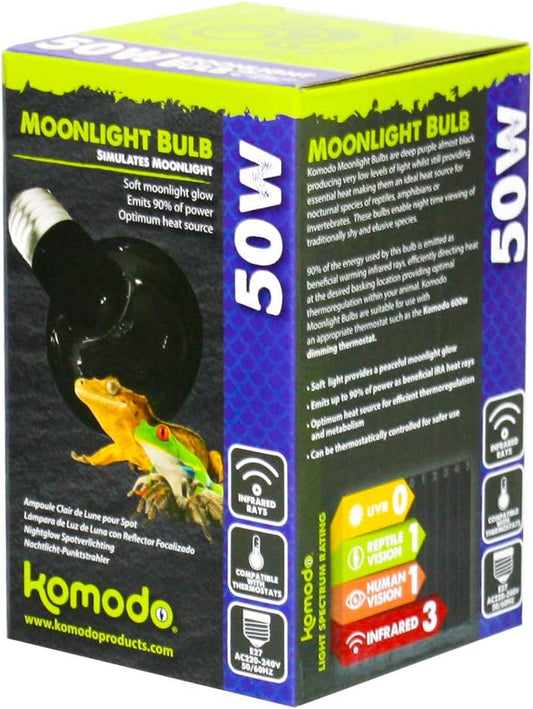 Komodo Moonlight Bulb 50Watt Screw Fit