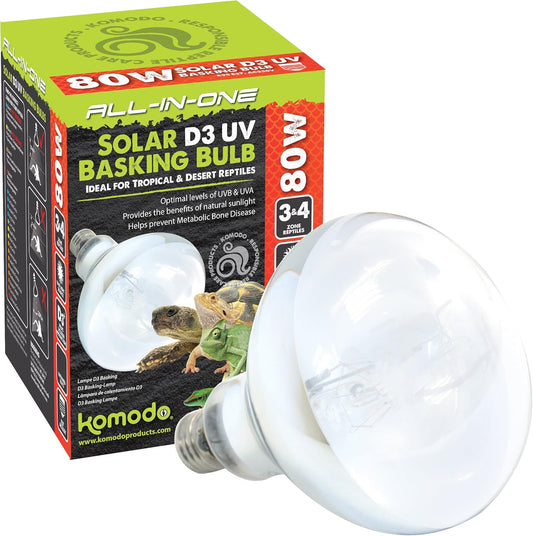 Komodo All In One Solar D3 Uv Basking Bulb 80w
