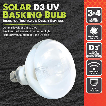 Komodo All In One Solar D3 Uv Basking Bulb 80w