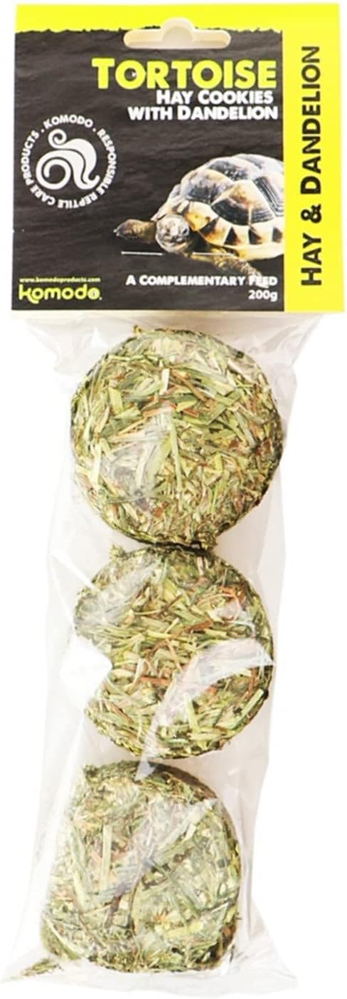 Komodo Tortoise Hay Cookies With Dandelion 3pc 200g