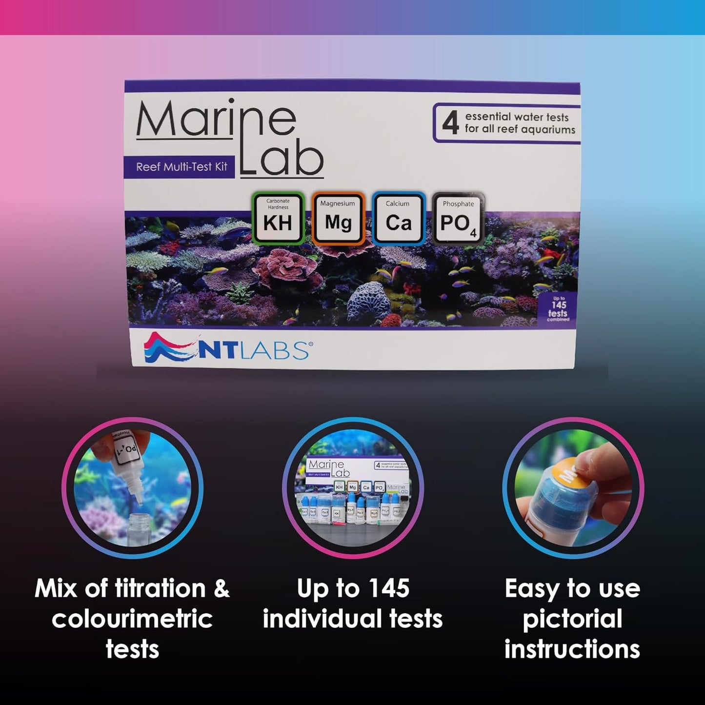 NT Labs Marine Lab Reef Multi Test Kit