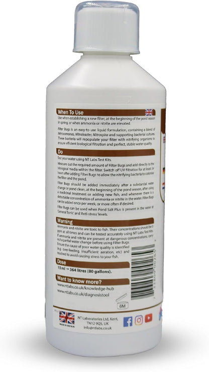 NT Labs Koi Care Filter Bugs 500ml