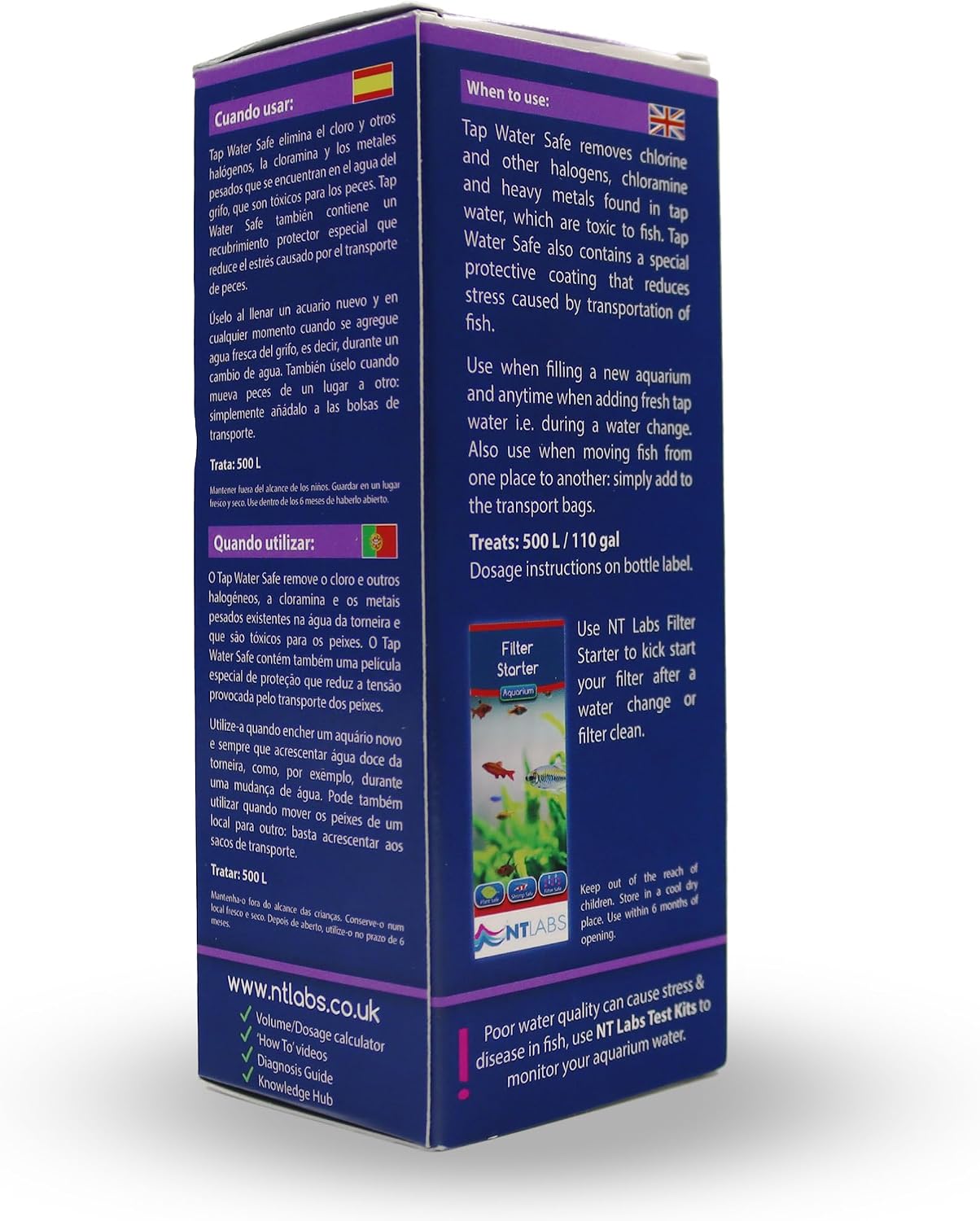 NT Labs Aquarium Tap Water Safe 100ml