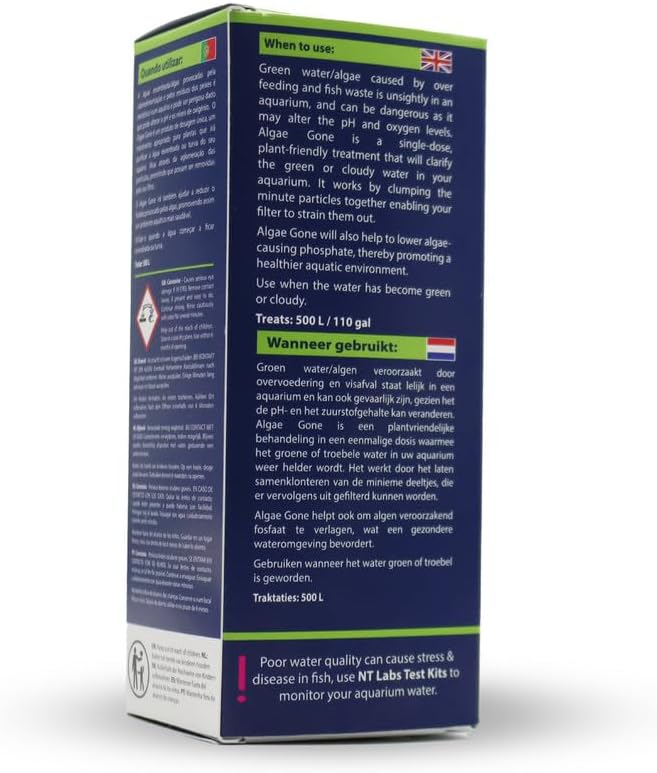 NT Labs Aquarium Algae Gone 100ml