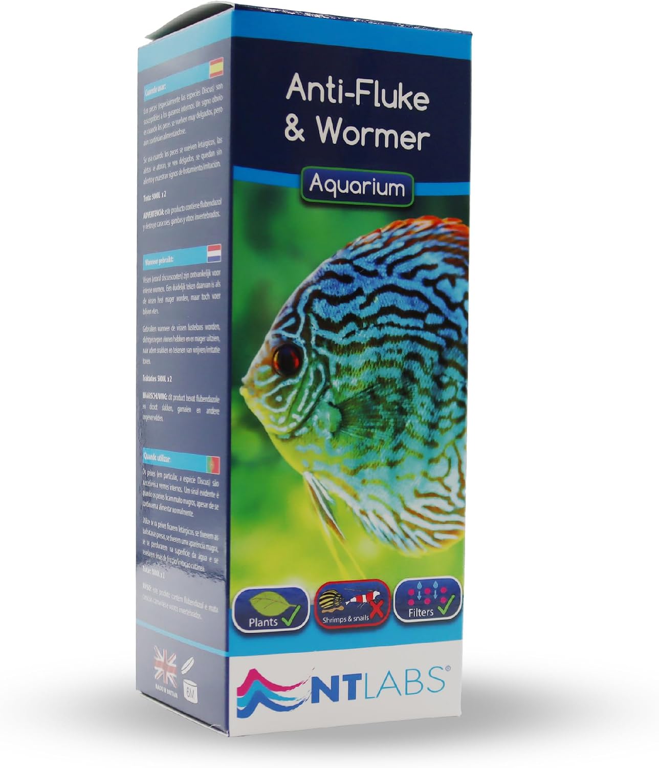 NT Labs Aquarium Anti Fluke & Wormer 20ml