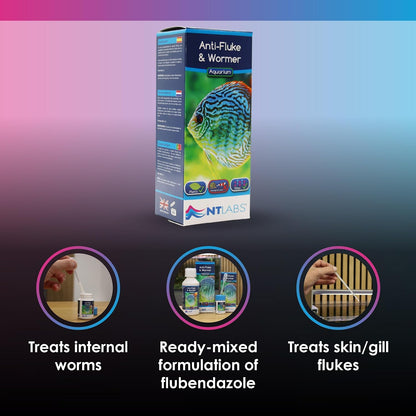 NT Labs Aquarium Anti Fluke & Wormer 20ml