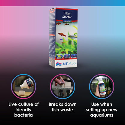 NT Labs Aquarium Filter Start 250ml