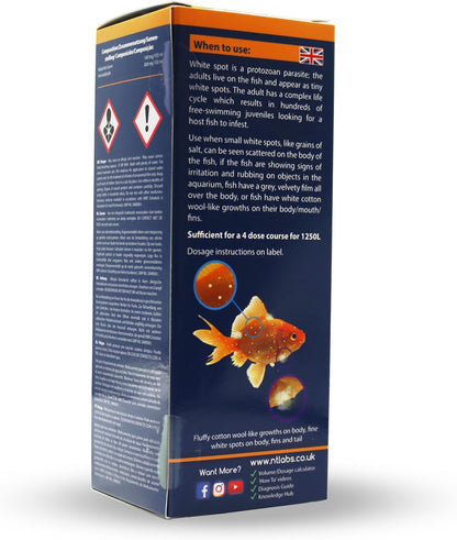 NT Labs Aquarium Anti White Spot & Fungus 250ml