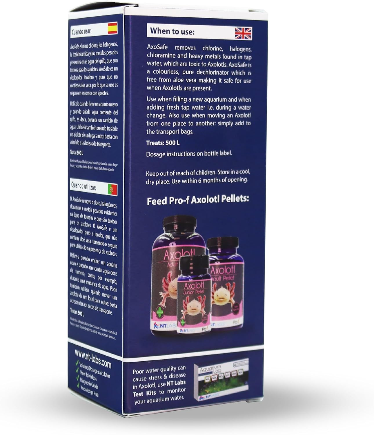 NT Labs Axosafe Tap Water Dechlorinator 100ml