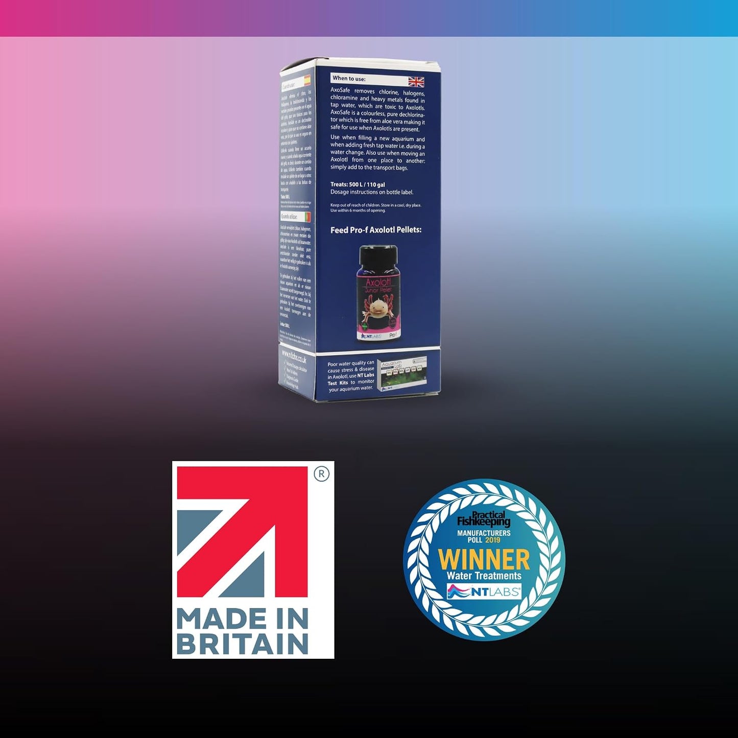 NT Labs Axosafe Tap Water Dechlorinator 100ml