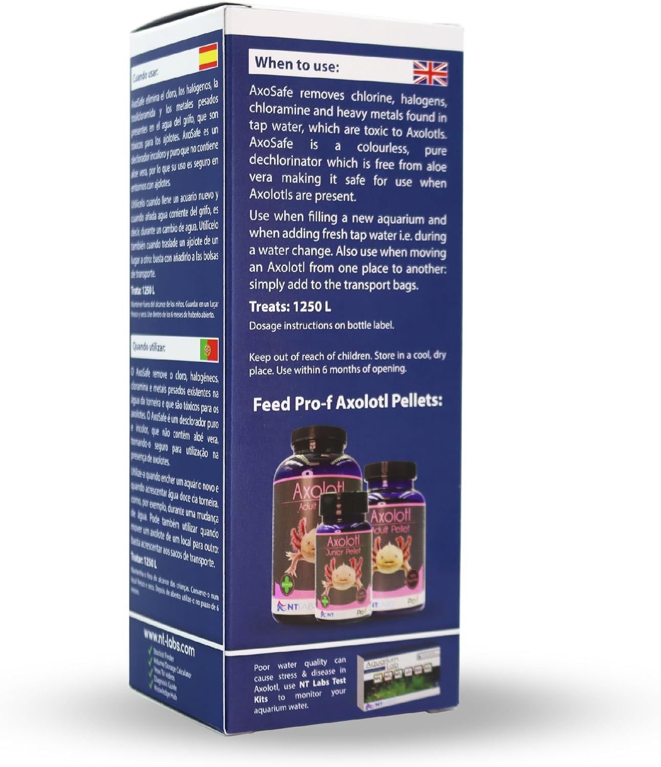 NT Labs Axosafe Tap Water Dechlorinator 250ml
